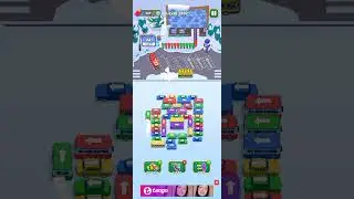 Bus Escape traffic jam 2092 level gameplay walk-through 2026#Game#gaming