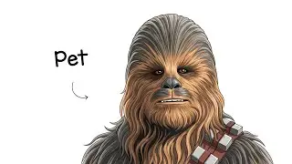 Porque é HORRÍVEL nascer como um Chewbacca (Wookiee) ?