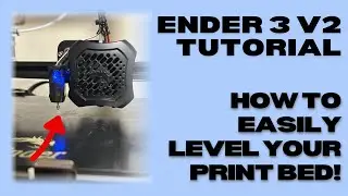 Easy Ender 3 V2 Bed Leveling Tutorial (w/ CR Touch & MRiscoC Pro Firmware)