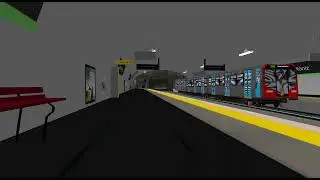BVG Class H in Lisbon Subway - Socorro station