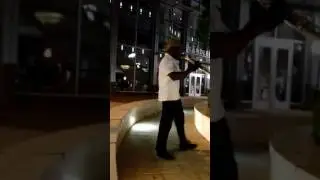 Ax man aka David O'Neil shredding keys on VA Beach night