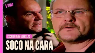 RICARDO DÁ UM SOCO NA CARA DE VICENTE APÓS DISCUSSÃO | ESCRITO NAS ESTRELAS | CAPÍTULO 142 | VIVA