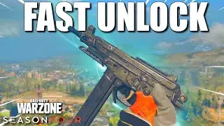 How To Unlock The NEW OTs 9 SMG FAST In Warzone - Mid Season 4 Update
