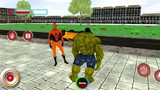 Minster Hero Vs Flying Spider | Superheroes City Battle - Best Android GamePlay