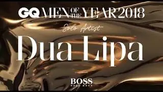 Dua Lipa wins Solo Artist of the Year | GQ Awards 2018 | British GQ