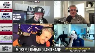 Moser Flashes Rick's Butthole on Camera:  Denver's Altitude Sports Radio | 3/23/22