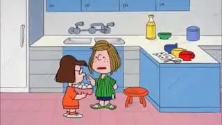 Coloring Eggs - Peppermint Patty & Marcy - It&rsquo;s The Easter Beagle, Charlie Brown