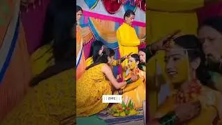 Haldi Wedding Song 💛 | Assal Marathi Look 😘 #haldi #wedding #shorts #trending #viral