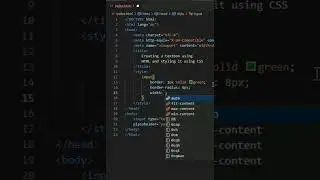 Creating a textbox using HTML and styling it using CSS