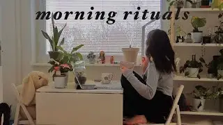 morning rituals that help calm my anxiety and keep me grounded 🧸