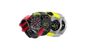 NO.1 Gs8 Color-mixed straps smart watch with independent sim card