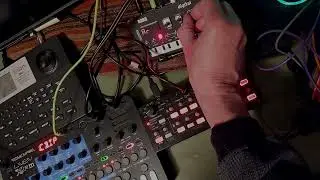 Midnight Jam -  Korg (mono synth) NTS-1 and SQ-1