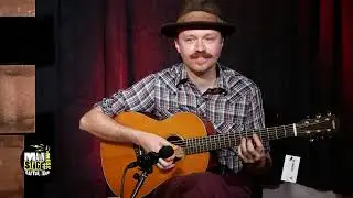 Lon Demoing  the Yamaha CSF3M Folk Acoustic-Electric Guitar Vintage Natural