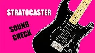 Fender Stratocaster Modern Black - Wingerter Custom Guitars