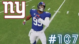 MADDEN 22 NEW YORK GIANTS FRANCHISE EPISODE 107! (Week 2 vs. Cardinals)