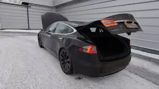Tesla model S cargo space / capacity (frunk + trunk)