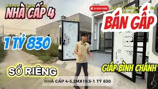 CHỦ ĐỊNH CƯ NƯỚC NGOÀI BÁN GẤP NHÀ CẤP 4 DIỆN TÍCH RỘNG RÃI RA 835A 100 GIÁ TỔNG 1 TỶ 830