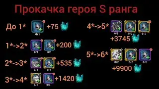 Runelords Arena: Прокачка героя с 0 и до 6*.