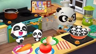 Dr. Panda | The cafe | Super Cartoon | Panda in Kitchen | New episode | Babybus | kids games