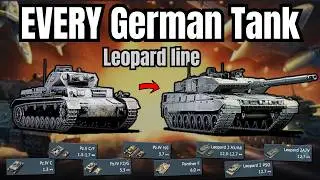 EVERY Tank from Leopard Line!🔥(21 tanks) | Which one is the BEST and WORST? | Germany Experience!