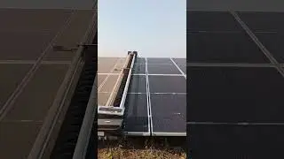 Solar robotic module cleaning | Solar panel cleaning Robot