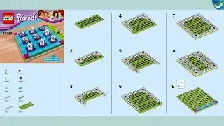 40265 Tic-Tac-Toe LEGO&reg; Friends Manual at the Brickmanuals Instruction Archive