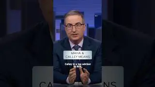 MAHA & Calley Means #lastweektonight