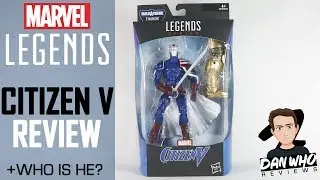 Marvel Legends Citizen V Avengers End Game Armored Thanos BAF Wave Action Figure Review