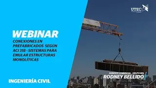 Webinar | Conexiones en Prefabricados según ACI 318