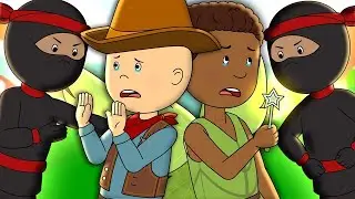 Caillou and the Dress Up Day | Caillou | Cartoons For Kids | WildBrain Kids