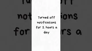 Turning Off Notifications