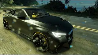 INFINITY Q60 PROJECT BLACK CONCEPT PRO SETTINGS plus TEST DRIVE // CREW MOTORFEST