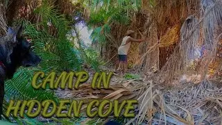 FINDING CAMP WHILE EXPLORING TRAILS WITH MY DOG