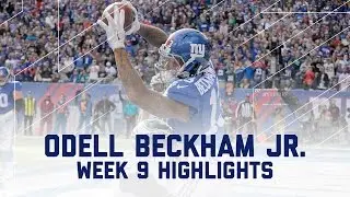 Odell Beckham Jr. Snags 2 TDs | Eagles vs. Giants | NFL Week 9 Player Highlights