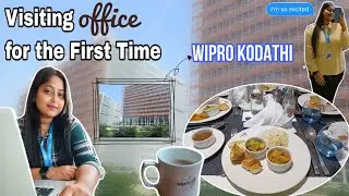 My First Office Vlog | Wipro Kodathi Office | Bangalore Days