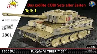 Впечатляет! COBI® 2801 PzKpfw VI Tiger 