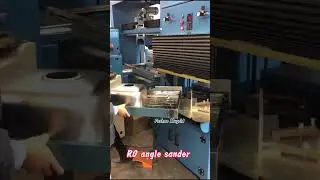 How to grinding R0 angle#corner sander#stainless steel box grinding machine#electrical enclosure