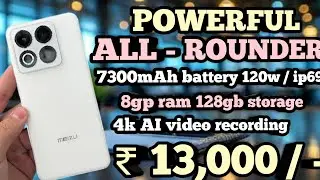 best mobile under 13000 / AMOLED display / 7300mAh + 120w