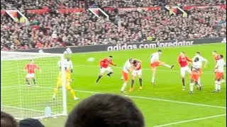 Casemiro Fantasic Header Goal Ruled Out After VAR Check For Offside 😭 | Fans React | Emotions
