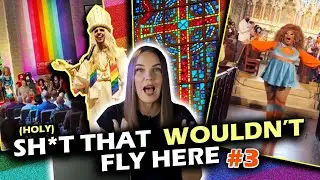 European Reacts: Praying to 'oppressed' Drag Queens in Church 🤯| Drag Priests Prayer Hour?