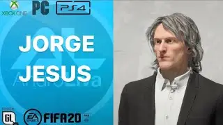 FIFA 20 - Face JORGE JESUS Nova Vers&atilde;o (Tutorial)