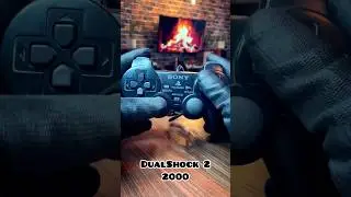 Геймпады всех поколений для Sony PlayStation#ps1#ps2#ps3#ps4#ps5#shorts#short#shortsvideo#shortvideo