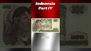 Indonesia Banknotes of 1968 #banknotes #banknotecollection #indonesia #money #currency #judika