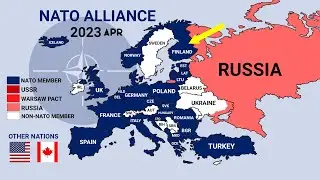 The Expansion of NATO Every Year ( 1949 - 2023 )