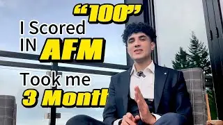 How to pass ACCA AFM&hellip; Skipping tough parts! | Took me 3 Months