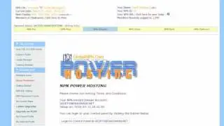 GlobalNPN - How to setup your NPN Hosting Account