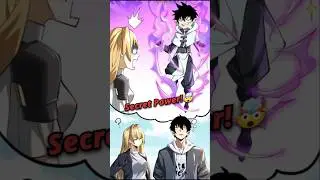 He got slapped while gaming&hellip; but awakened a forbidden skill! 😱... #shorts #viralshort #manhwa #anime