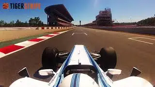 TIGERSTRIPE F1 Experience - GoPro onboard 2011 Williams FW33 2.4L Cosworth V8