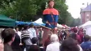 Animation March&eacute; M&eacute;di&eacute;val Etterbeek