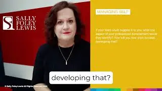Managing Self Coaching Card | Sally Foley-Lewis